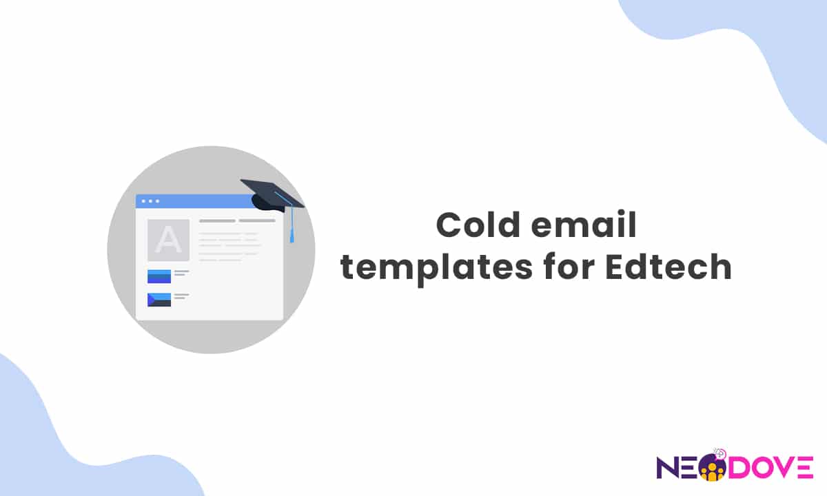 cold email templates for Edtech