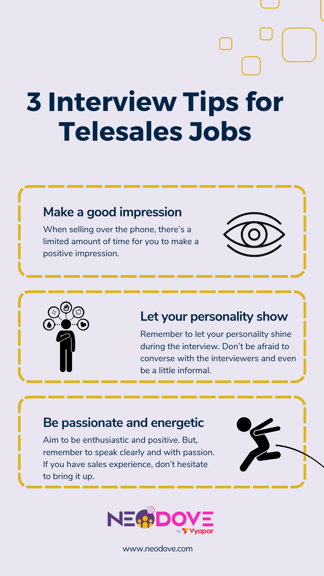 3 Interview Tips for Telesales Jobs l NeoDove