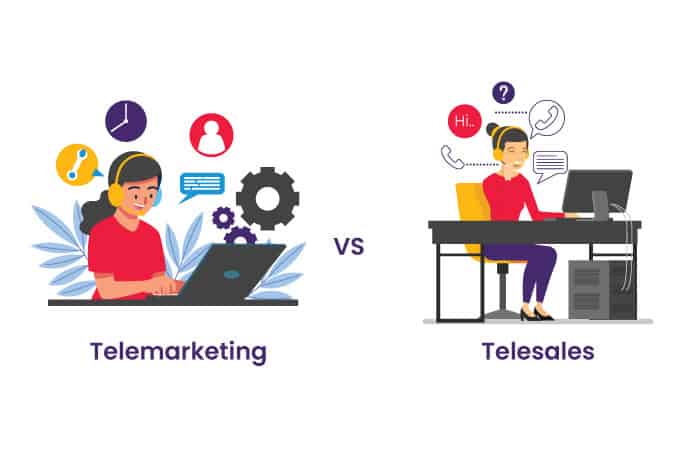 What is the difference between Telemarketing and Telesales l NeoDove
