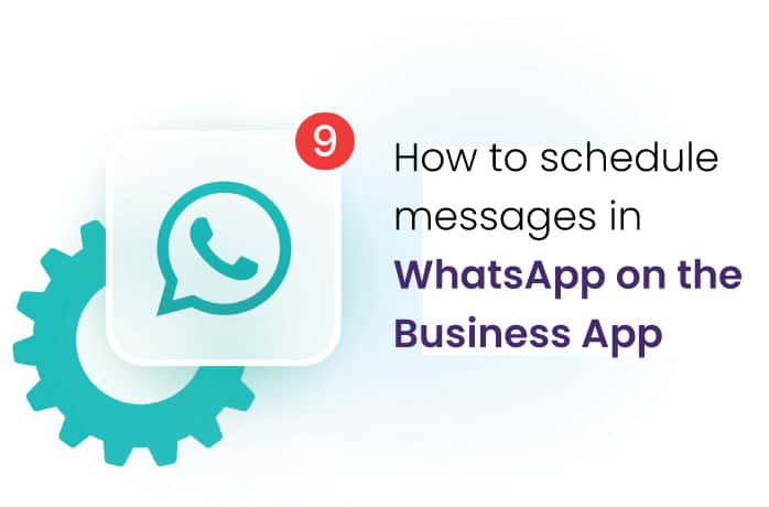 How to Schedule Messages in WhatsApp on the Business App l NeoDove