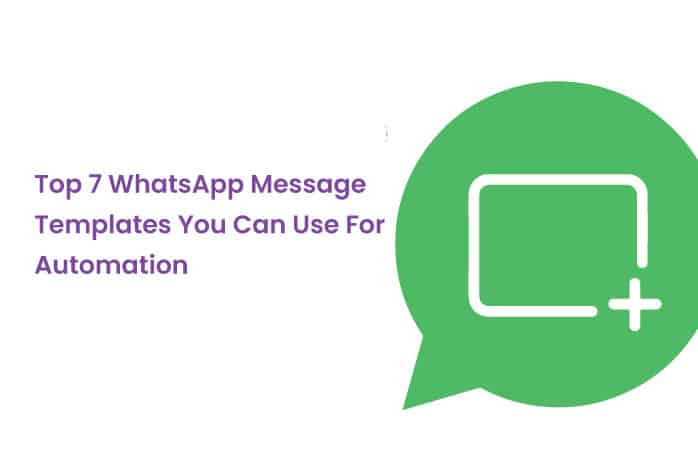 Top 7 WhatsApp Message Templates You Can Use For Automation l NeoDove